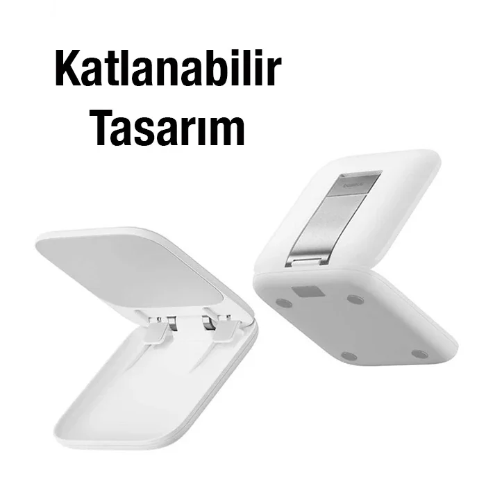 Baseus Seashell Ayarlanabilir Yükseklik Katlanabilir Tablet Standı - Katlanabilir ve Çok Yönlü Tablet Standı