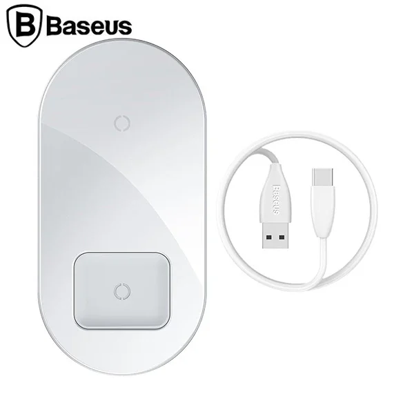 Baseus Simple 2in1 Kablosuz Wireless Şarj 18W iPhones+iPods-1852 Baseus Simple 2in1 Kablosuz Wireless Şarj 18W iPhones+iPods-1852 Fiyatı, Yorumları ve Özellikleri