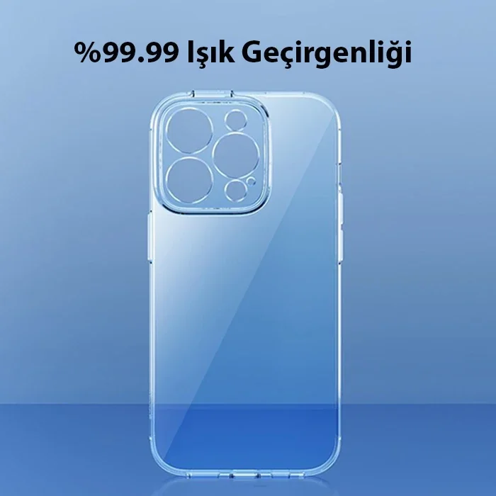 Baseus Simple Case iPhone 14 Pro 6.1 Kamera Korumalı İnce Silikon Şeffaf Kılıf-1852 Baseus Simple Case iPhone 14 Pro 6.1 Kamera Korumalı İnce Silikon Şeffaf Kılıf-1852