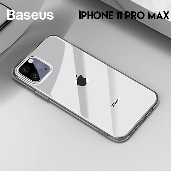 Baseus Simplicity Series iPhone 11 Pro Max 6.5 Kılıf Şeffaf Gel Silikon Kılıf-1852 Baseus Simplicity Series iPhone 11 Pro Max 6.5 Kılıf Şeffaf Gel Silikon Kılıf-1852
