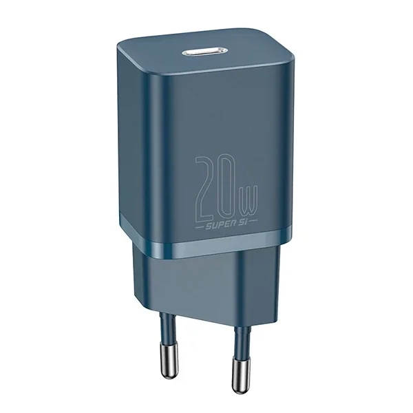 Baseus Super Si 20W PD Type-C Hızlı Şarj Adaptörü 20W İPhone 15-14-13- 12-11 Hızlı Şarj-1852