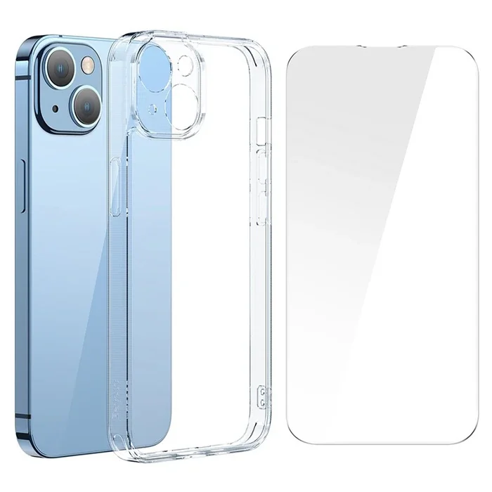 Baseus SuperCeramic Series iPhone 14 Plus 6.7 Koruyucu Cam Kılıf+Full Tempered Ekran Koruyucu Set-1852 Baseus SuperCeramic Series iPhone 14 Plus 6.7 Koruyucu Cam Kılıf+Full Tempered Ekran Koruyucu Set-1852