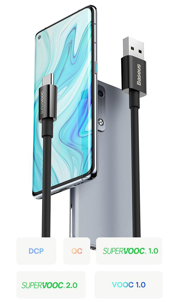 Baseus  Superior Series 65W Usb To Type-C Hizli Data Şarj Kablosu 