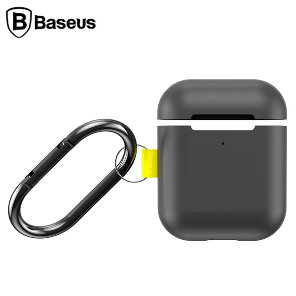 Baseus Woven Label Hook AirPods 1/2 Koruma kılıf+Anahtarlık-1852