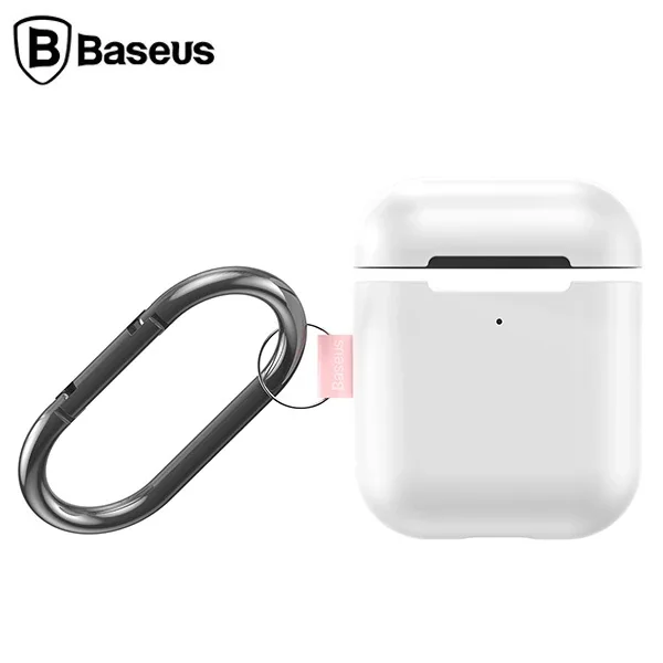 Baseus Woven Label Hook AirPods 1/2 Koruma kılıf+Anahtarlık-1852