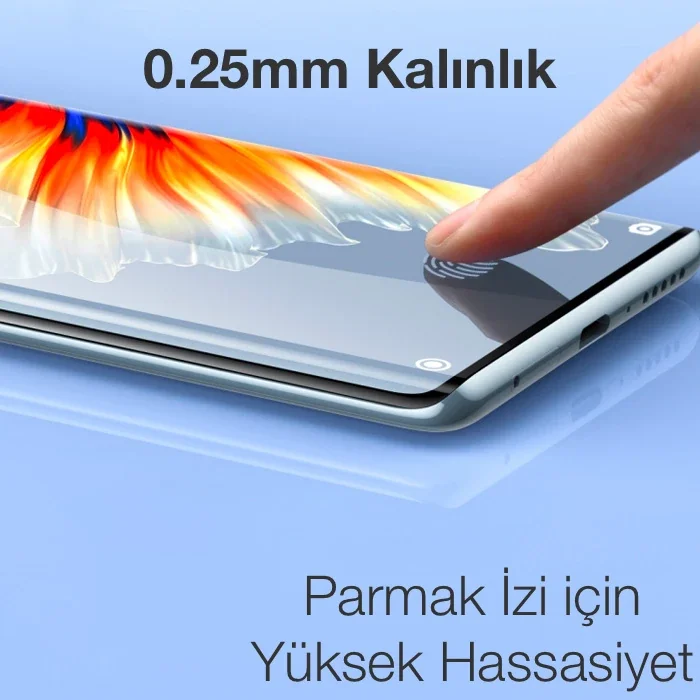 Baseus Xiaomi Mi Mix 4 0.25mm Kavisli Full Cam Ekran Koruyucu-1852