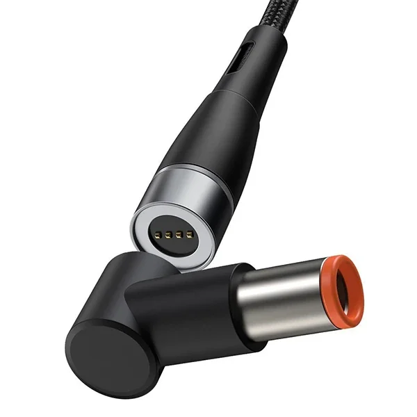 Baseus Zinc Manyetik Type-C to DC Round (79x55mm) Lenovo Laptop Şarj Kablosu 100W 2m-1852 Baseus Zinc Manyetik Type-C to DC Round (79x55mm) Lenovo Laptop Şarj Kablosu 100W 2m-1852