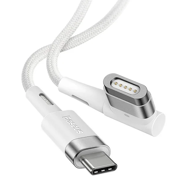 Baseus Zinc Manyetik L Uçlu 60W Macbook Hızlı Şarj Güç Kablosu 2m-1852 Baseus Zinc Manyetik L Uçlu 60W Macbook Hızlı Şarj Güç Kablosu 2m-1852