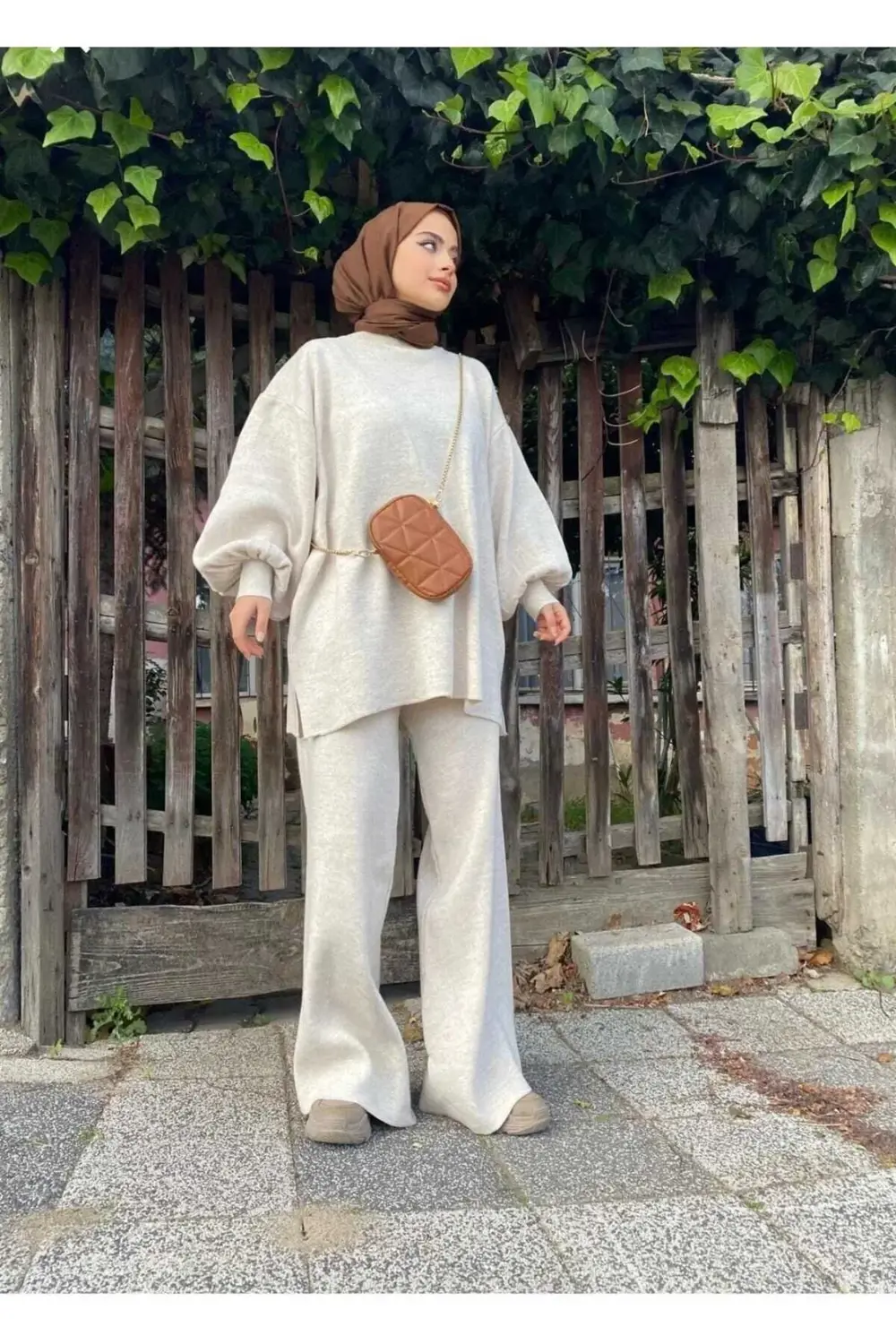 Basic Balonkol Triko Takım