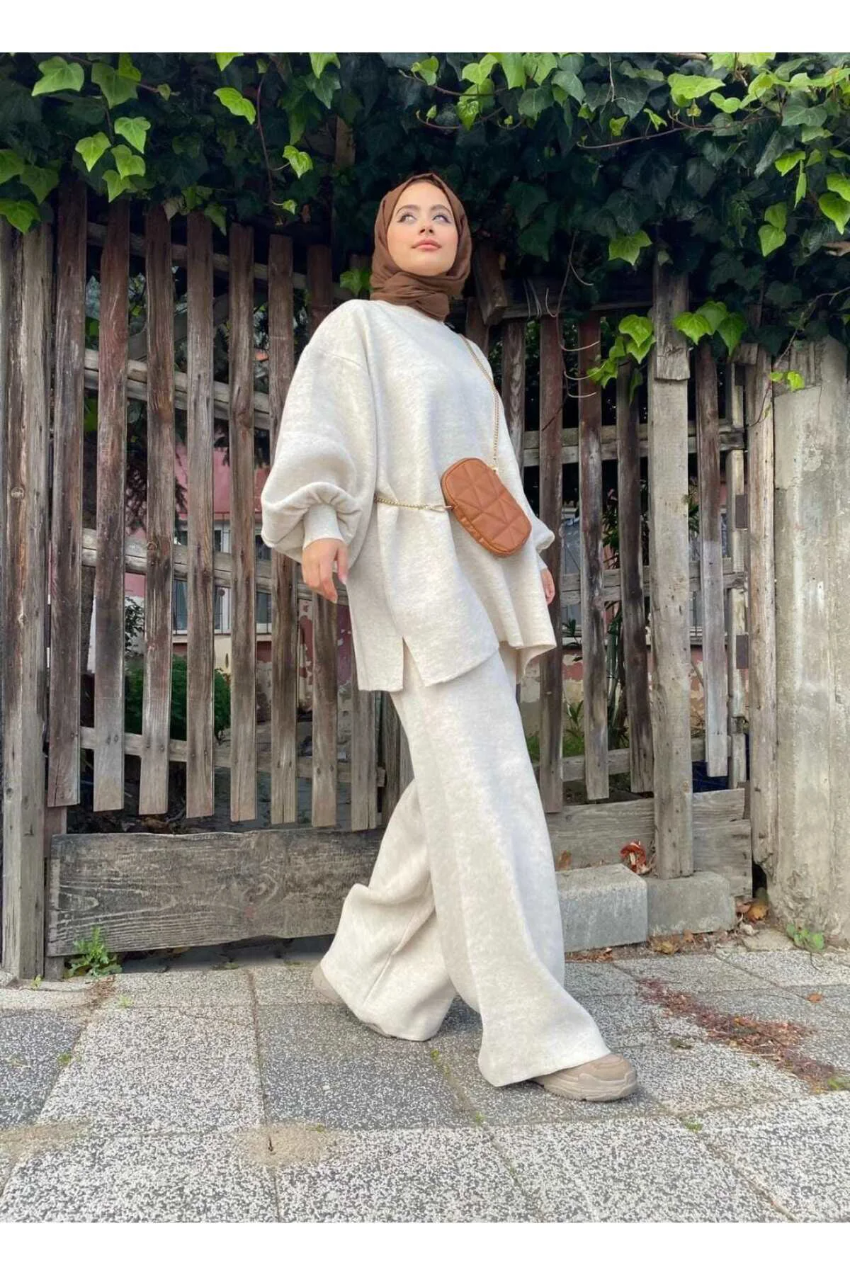 Basic Balonkol Triko Takım