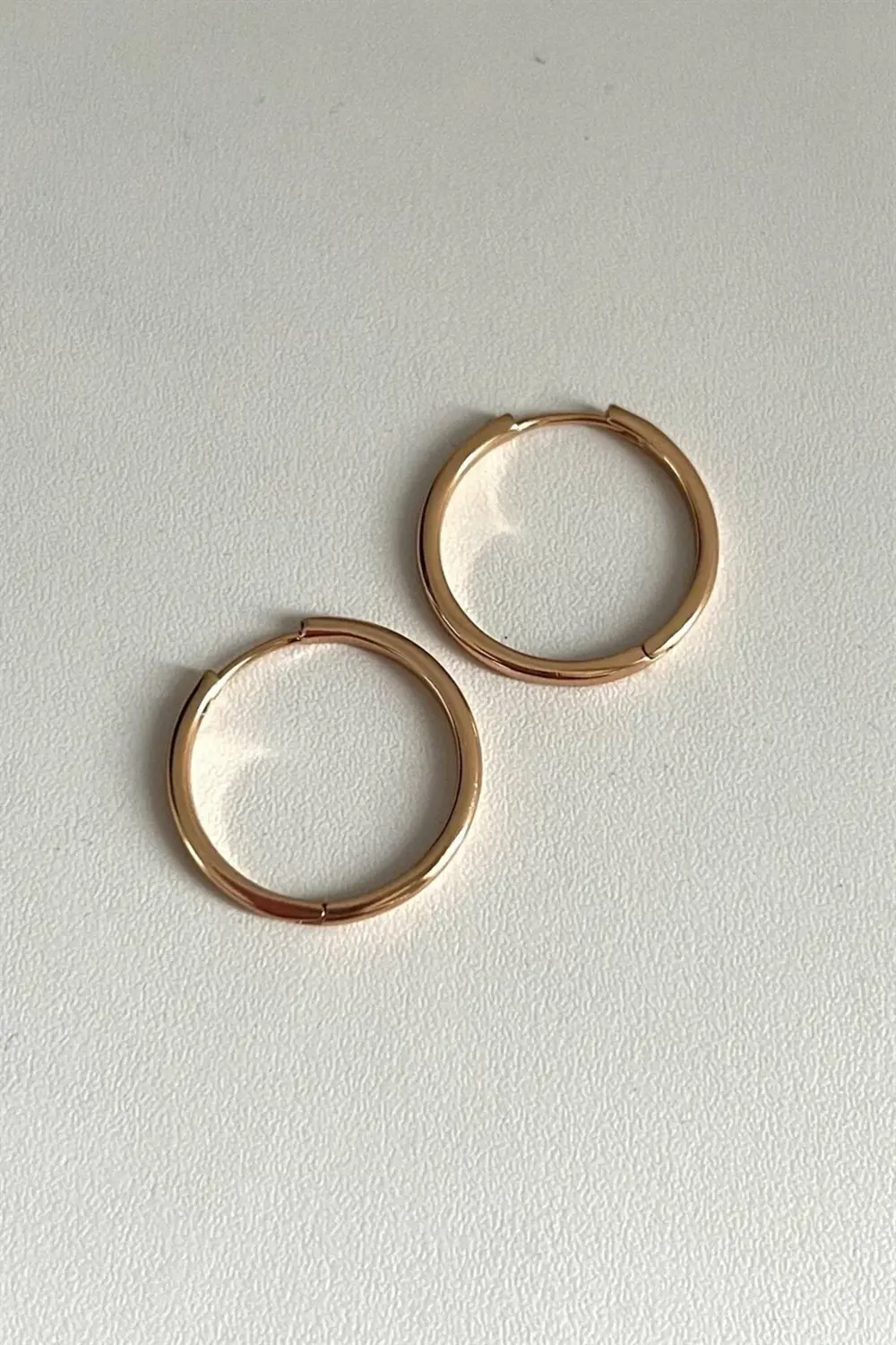 Basic Halka Küpe Çifti | Çelik