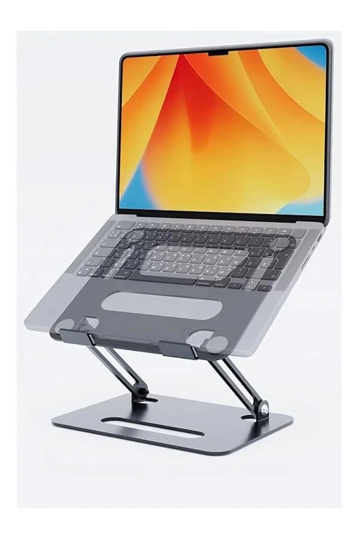 Basic2 Aluminyum Ergonomik Ayarlanabiliir Macbook Notebook Standı