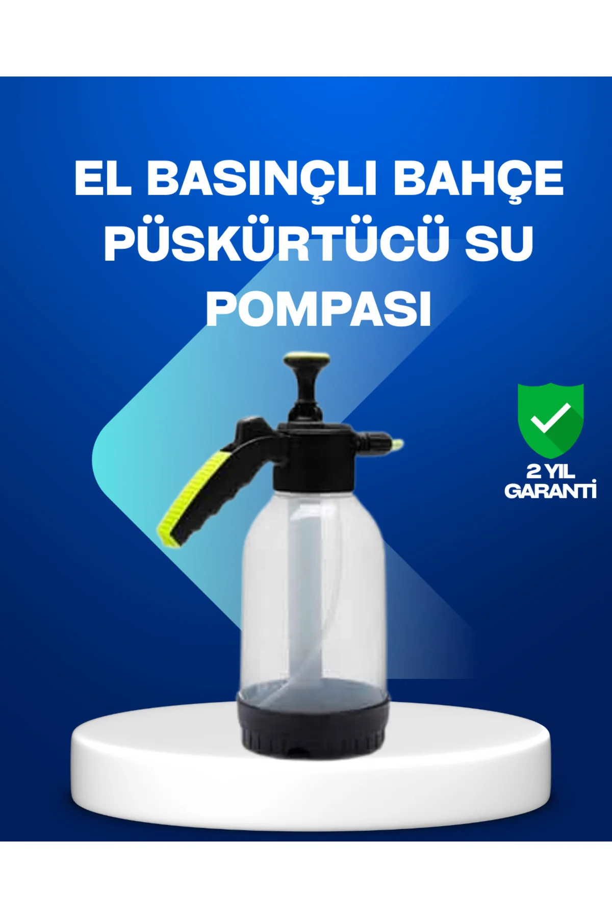 Basınçlı Manuel Köpük Pompası 2L Ayarlanabilir Sprey Başlıklı Tem