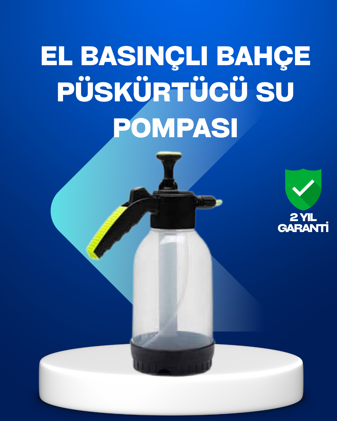 Basınçlı Manuel Köpük Pompası 2L Ayarlanabilir Sprey Başlıklı Tem