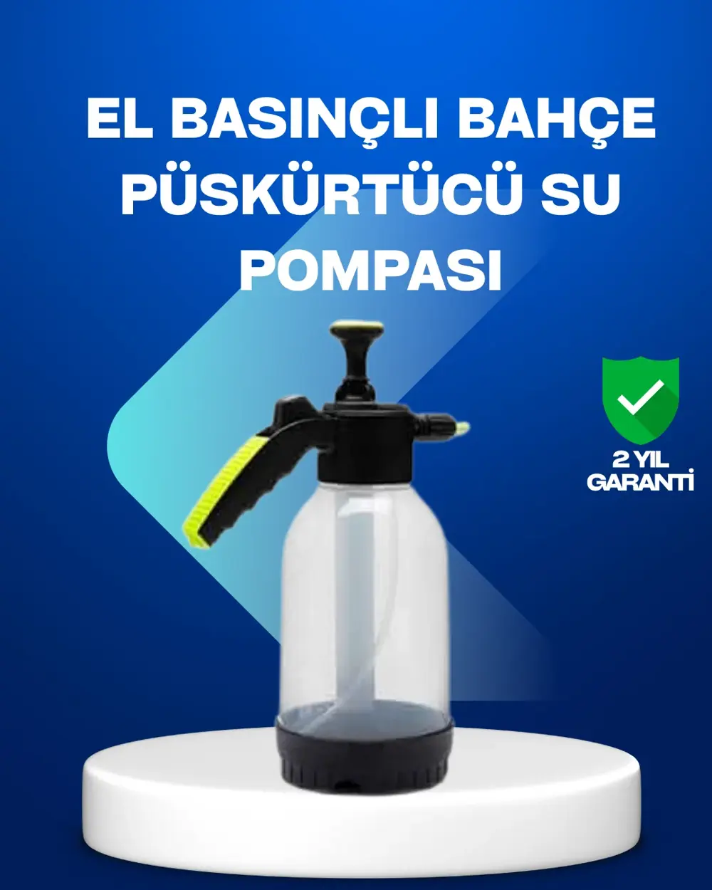 Basınçlı Manuel Köpük Pompası 2L Ayarlanabilir Sprey Başlıklı Tem
