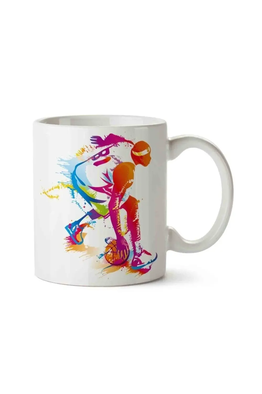 Basketbol Basketball Team Porselen Kupa Bardak