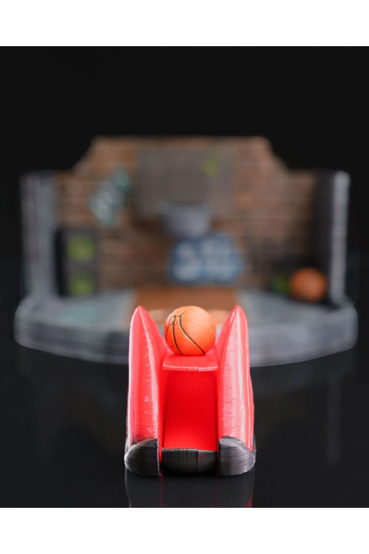 Basketbol Sahası ve Ayakkabısı Hareketli Oyuncak Basketbol Oyunu 18CM