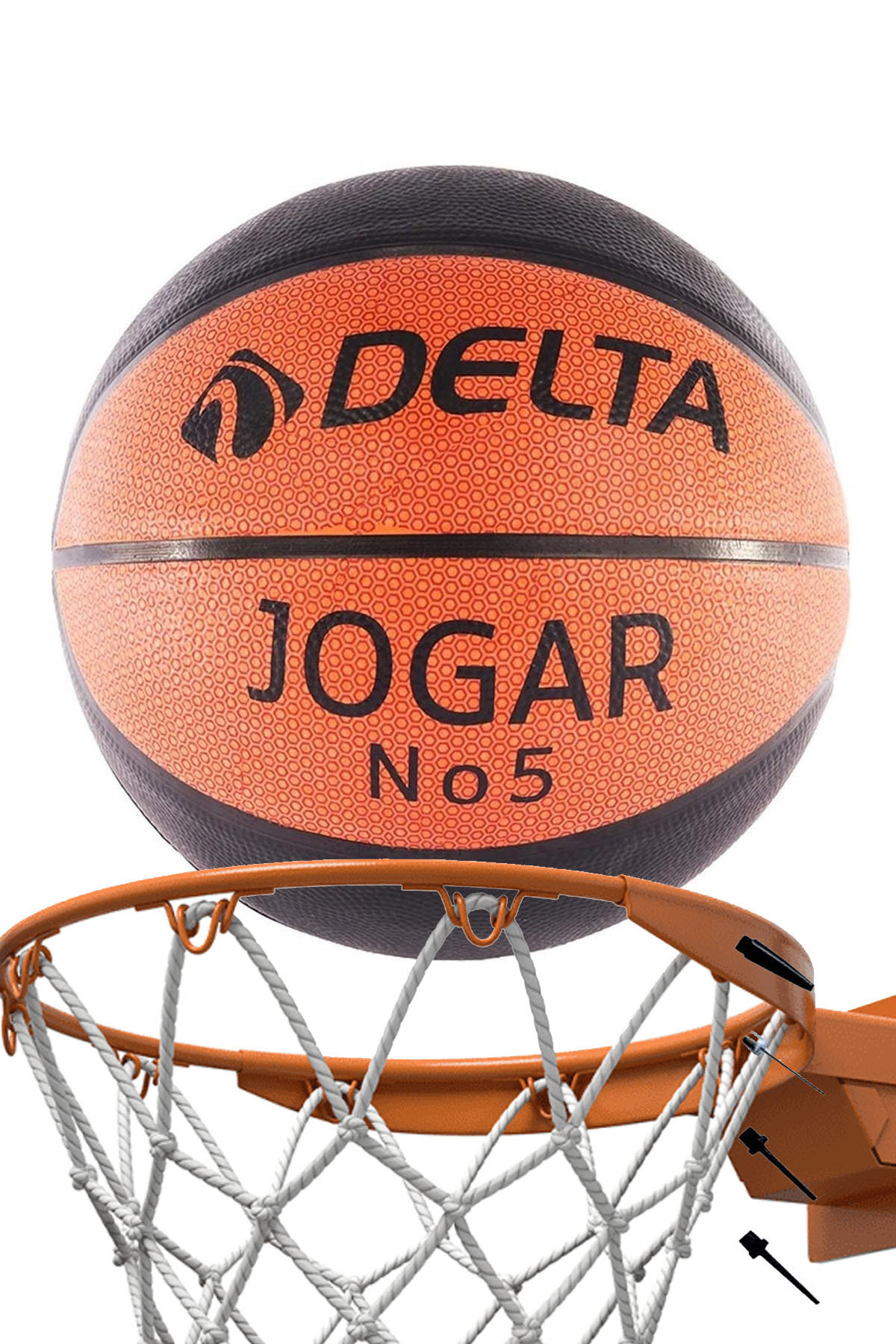 Basketbol Topu Seti 5 No – Dayanıklı Sünger Kauçuk Yüzeyli Top No