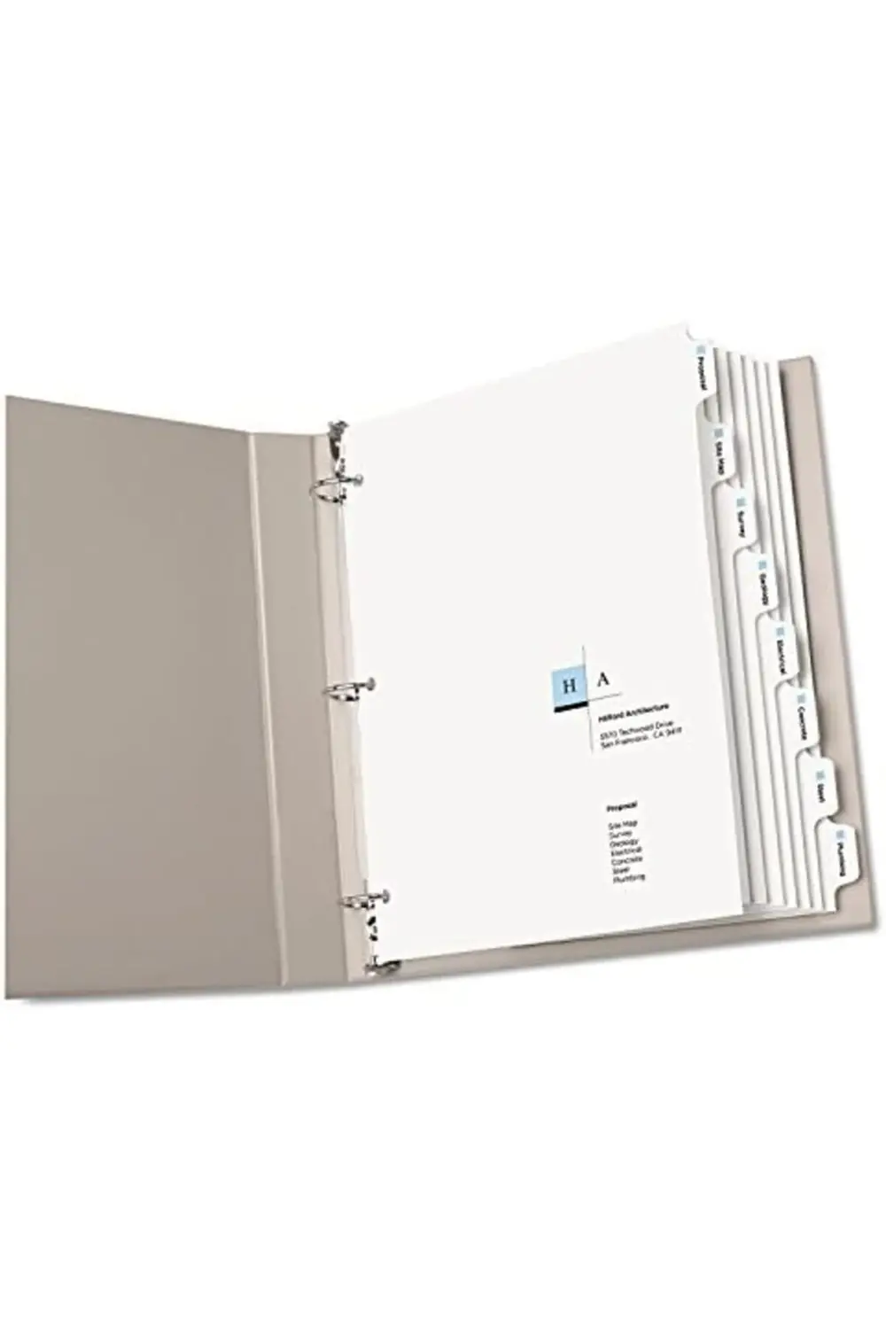 Baskı Bölücüler, Beyaz, 8 Tabs, 5 Takım (11552) 1165987