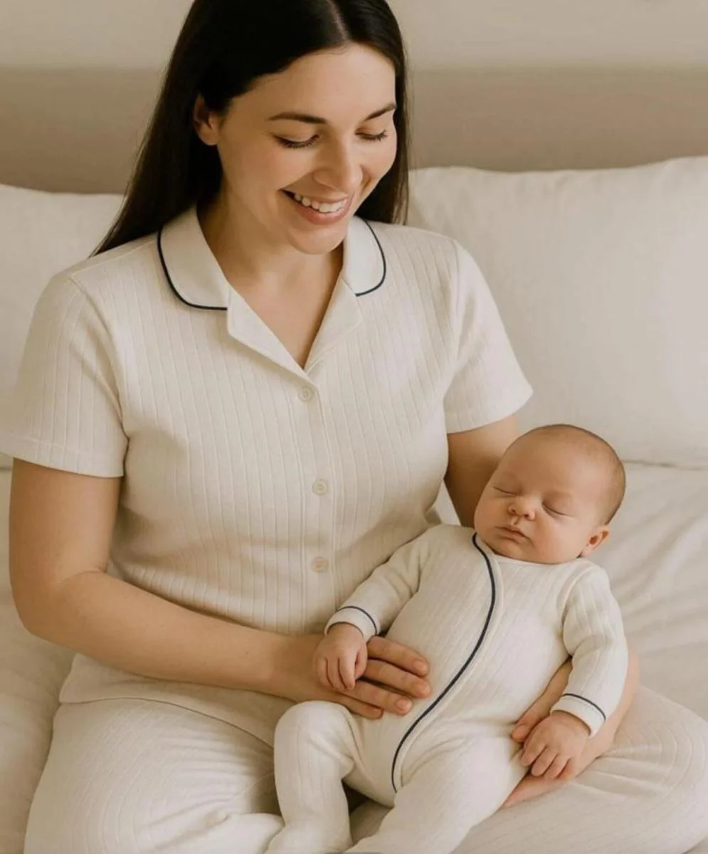 BASKILI ANNE BEBEK LOHUSA SET 3 Ay Kız