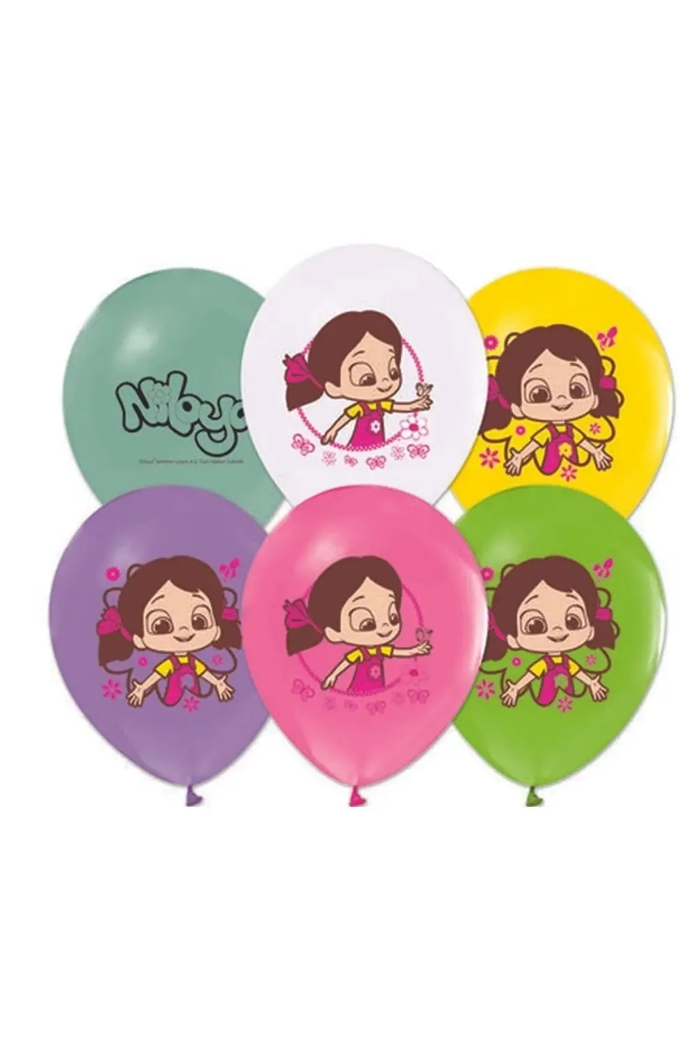 Baskılı Balon 10 Adet