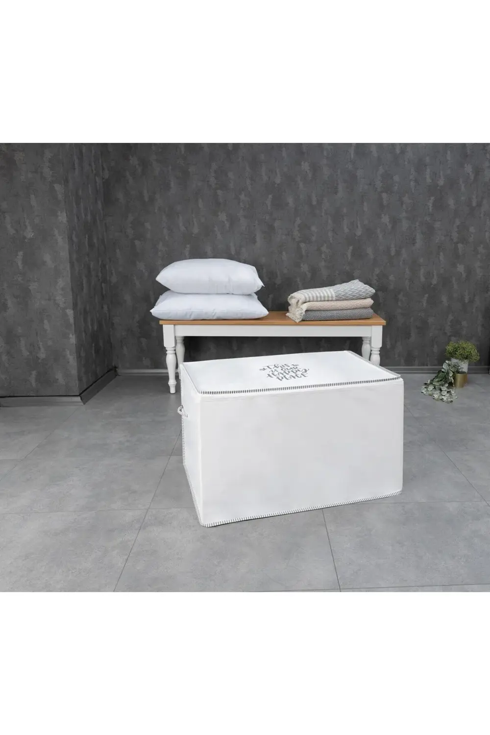 Baskılı Ipli Yorgan Hurcu 3 Adet 75*45*45cm