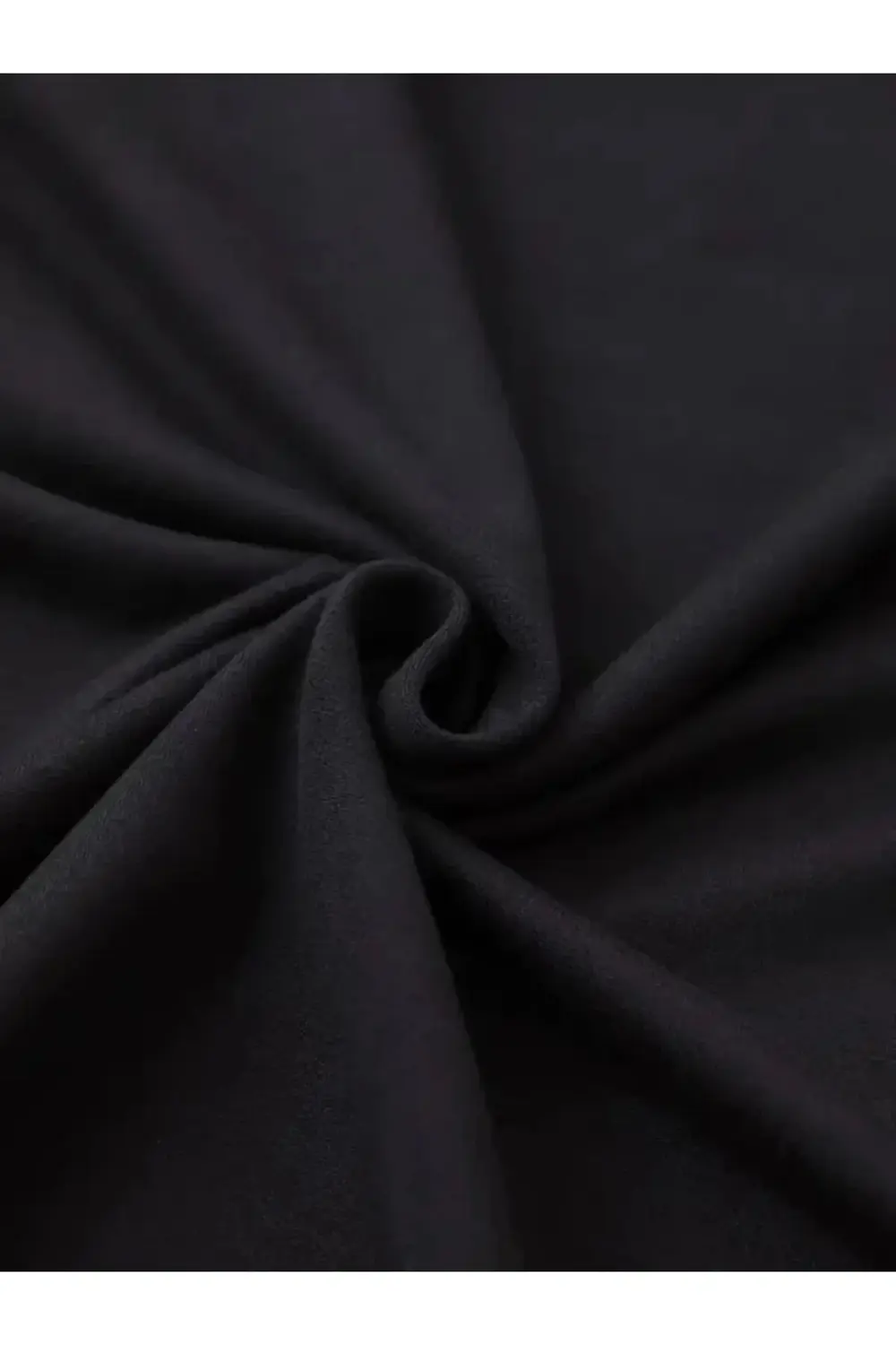 Baskılı Oversize Bisiklet Yaka T-shirt - Siyah