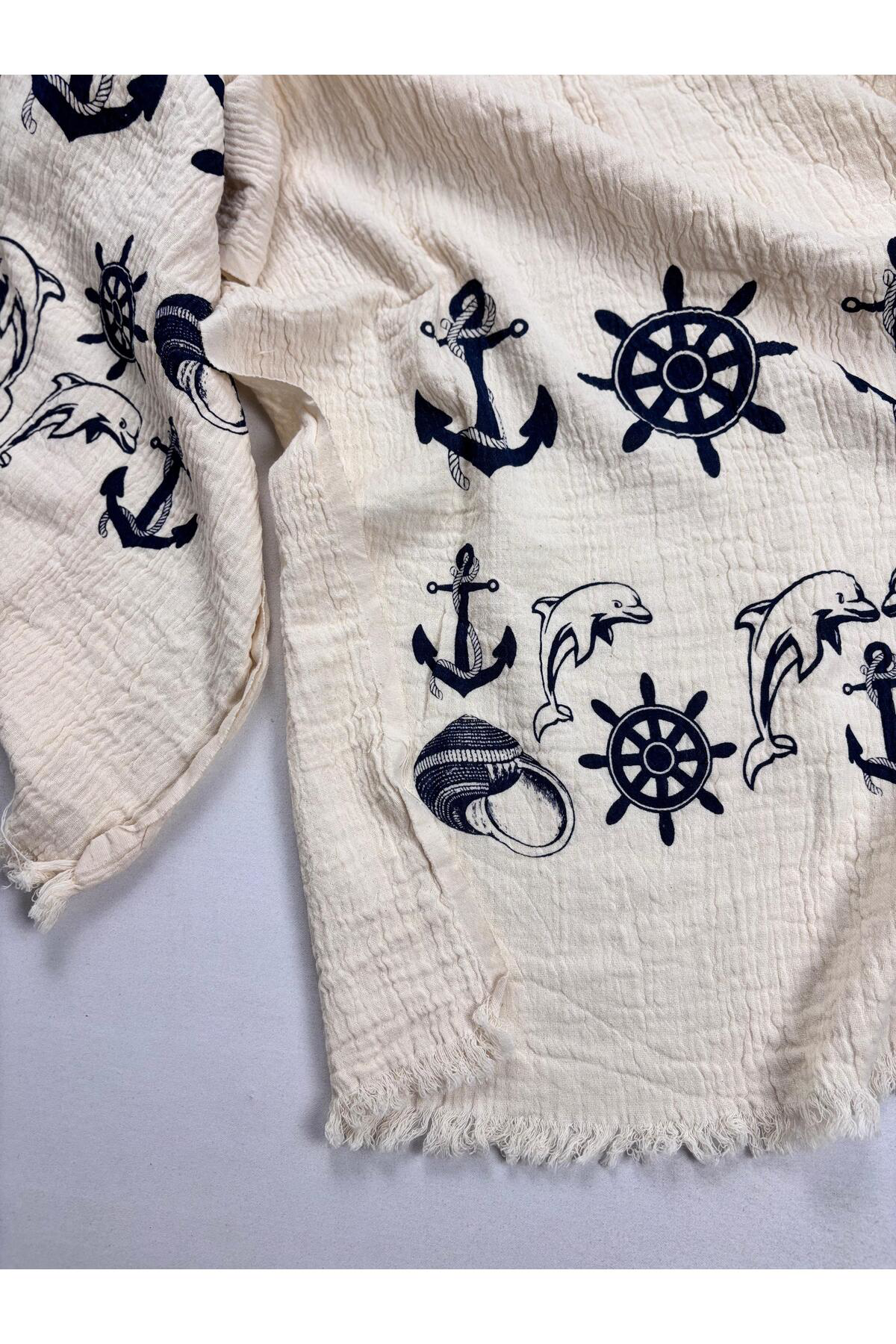 Baskılı Peştemal Çapa Desen