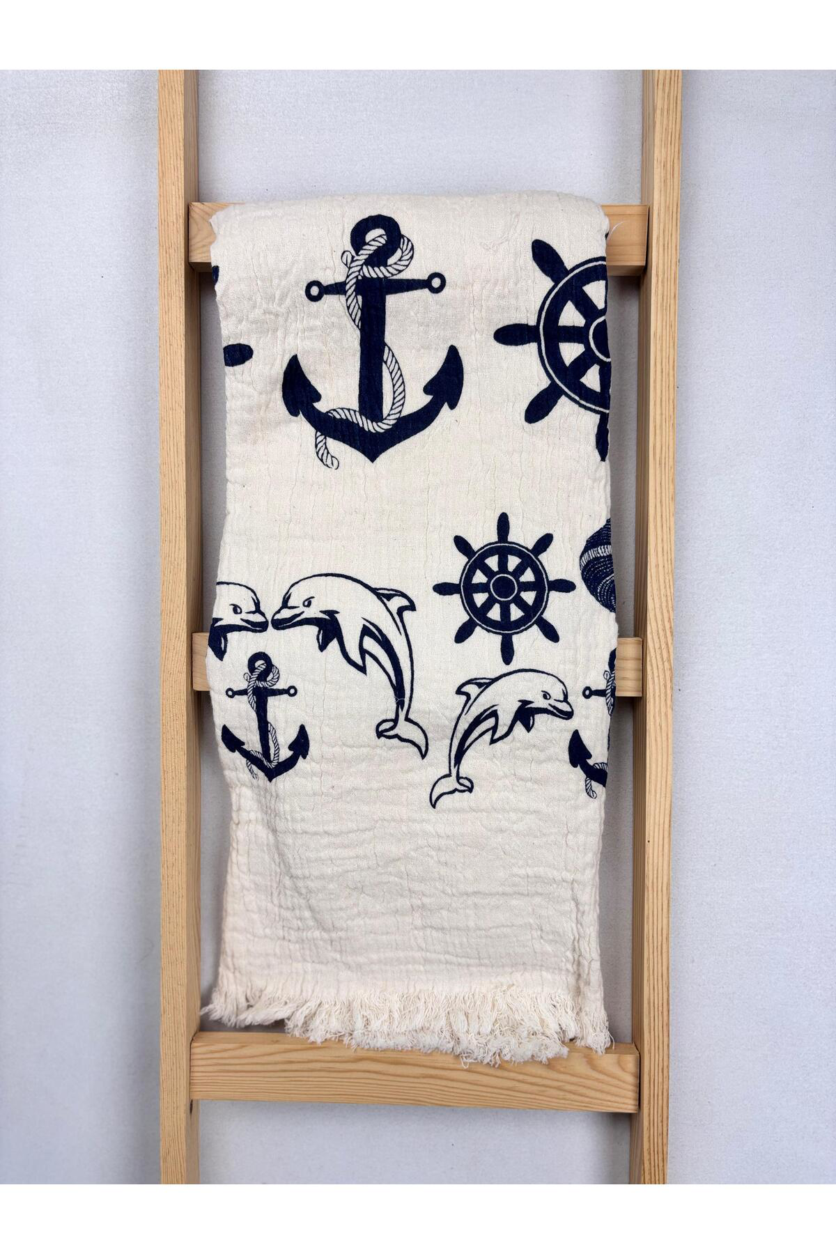 Baskılı Peştemal Çapa Desen