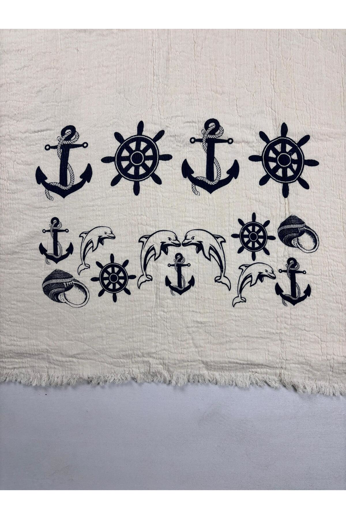 Baskılı Peştemal Çapa Desen