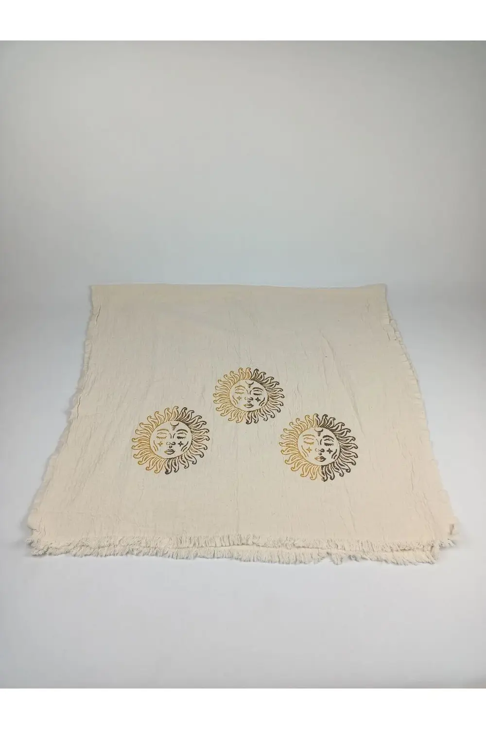 Baskılı Peştemal Güneş Desen