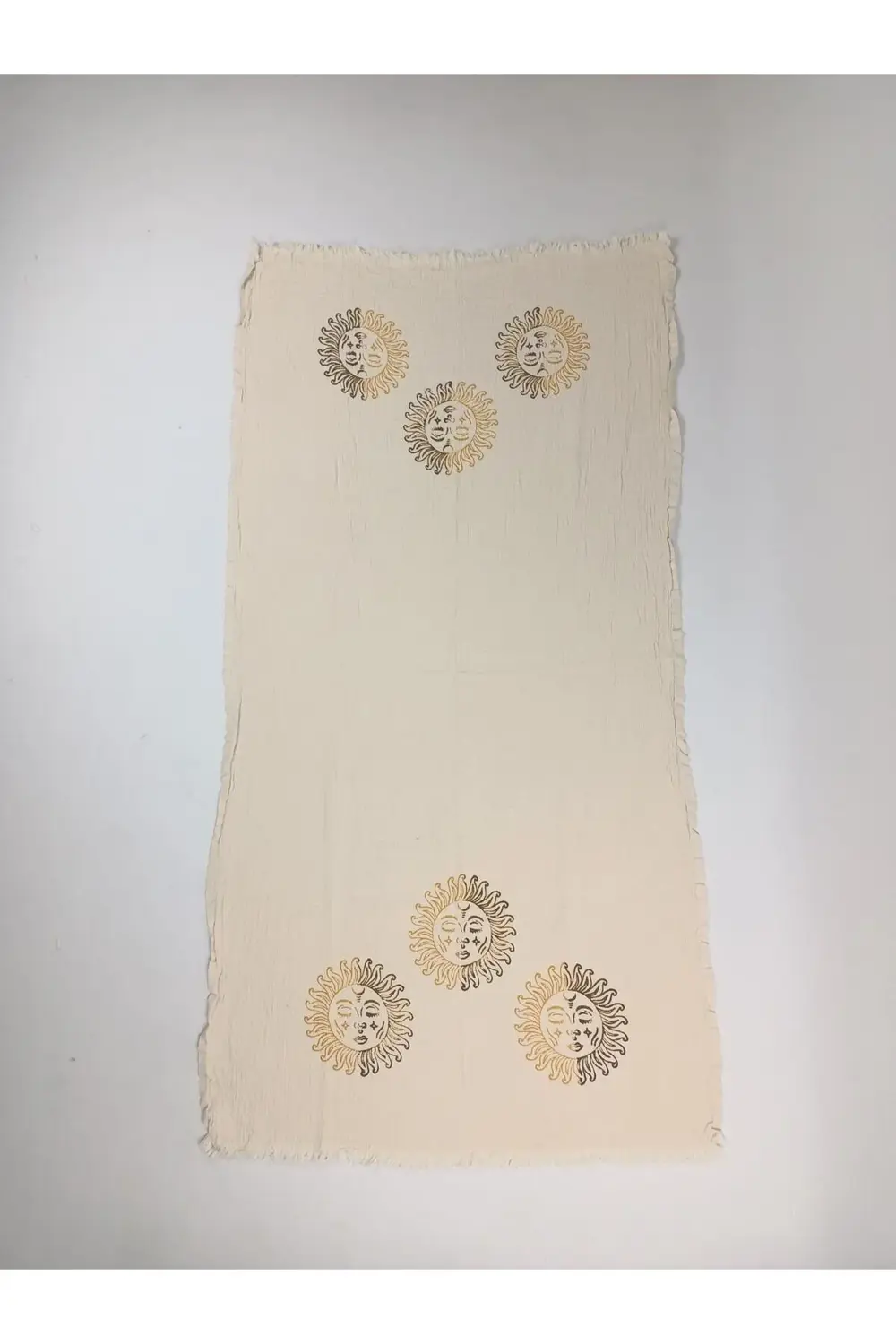 Baskılı Peştemal Güneş Desen