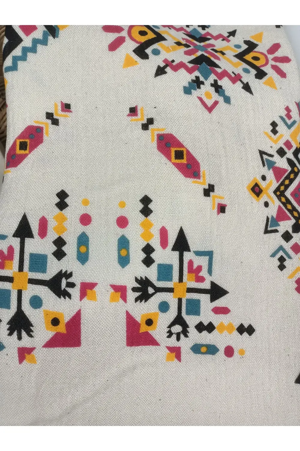 Baskılı Peştemal Kilim Desen