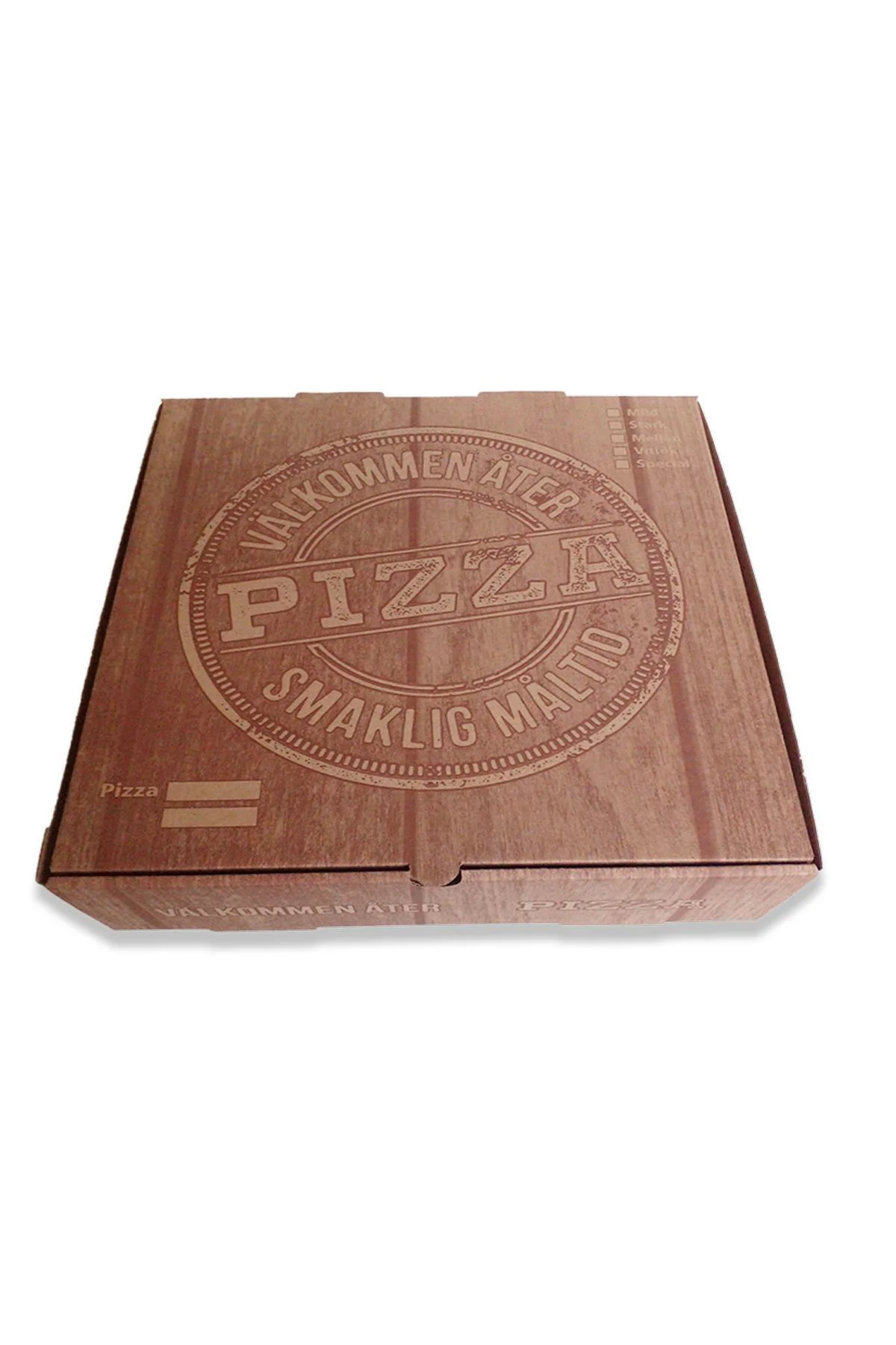 Baskılı Pizza - Pide - Lahmacun - Börek Kutusu 30cm - 25 Adet - 30x30x8cm Baskılı Pizza - Pide - Lahmacun - Börek Kutusu 30cm - 25 Adet - 30x30x8cm