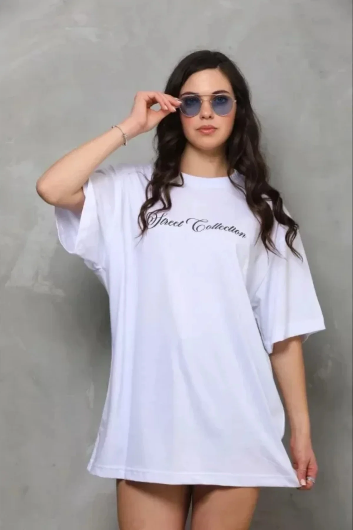Baskılı T-Shirt Kısa Kol Bisiklet Yaka Regular Rahat Kalıp Günlük