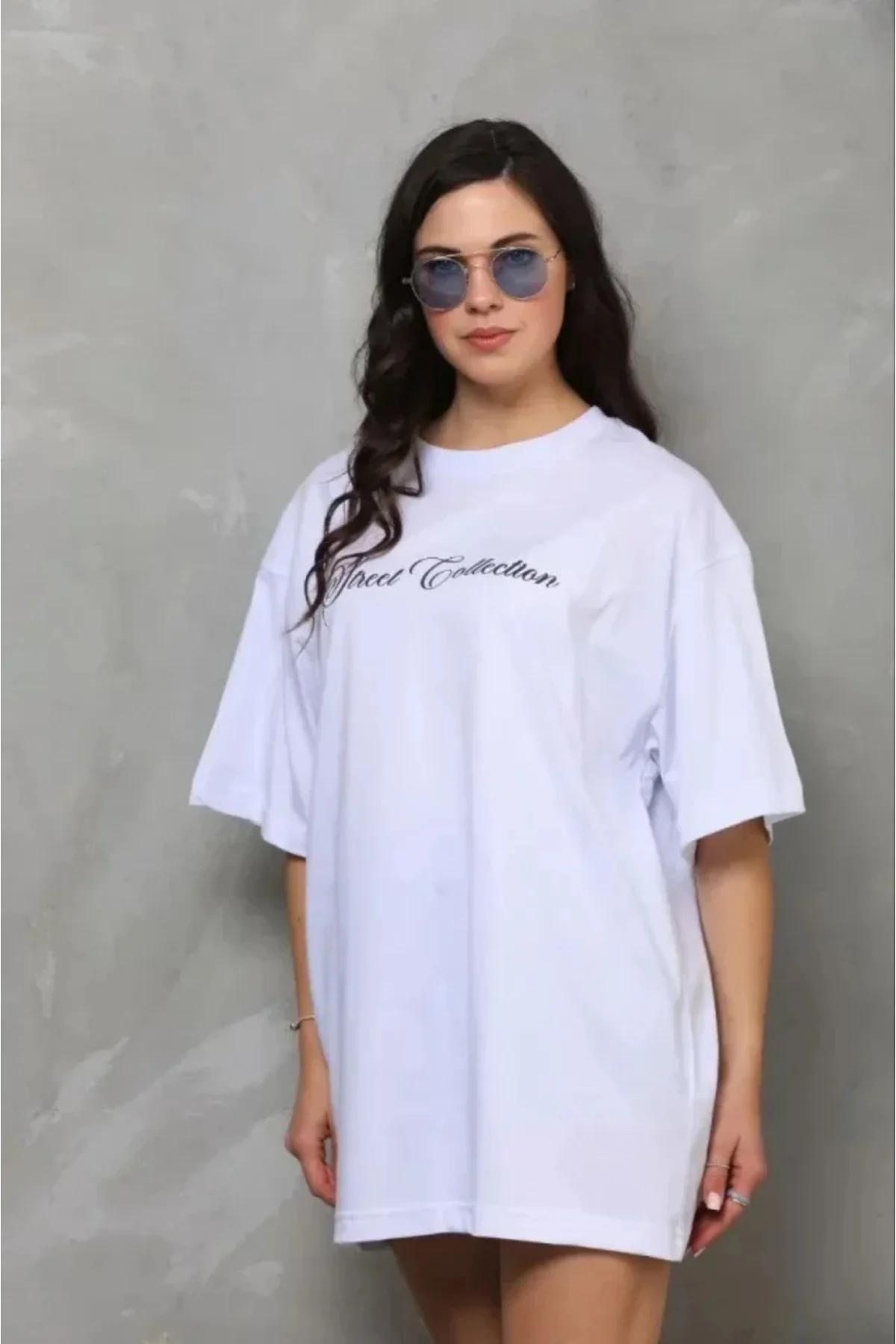 Baskılı T-Shirt Kısa Kol Bisiklet Yaka Regular Rahat Kalıp Günlük