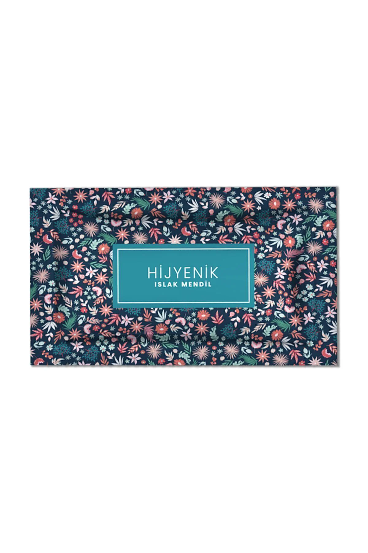 Baskılı Tek Kullanımlık Islak Mendil 2000 Adet (12x6cm)
