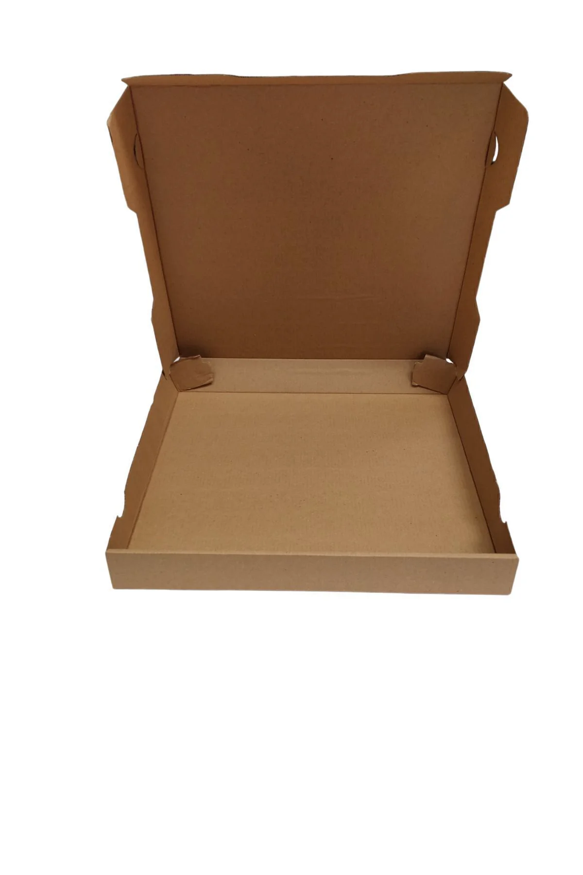Baskısız 32x32x4 cm 10'lu pizza ve pide kutu seti, renkli ve kull