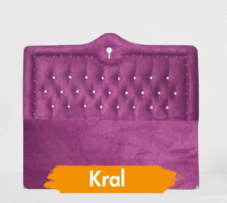 Başlık 14291 Alc Kral 90 lık Tay Tüy Mürdüm Kapitone Tek Kişilik 