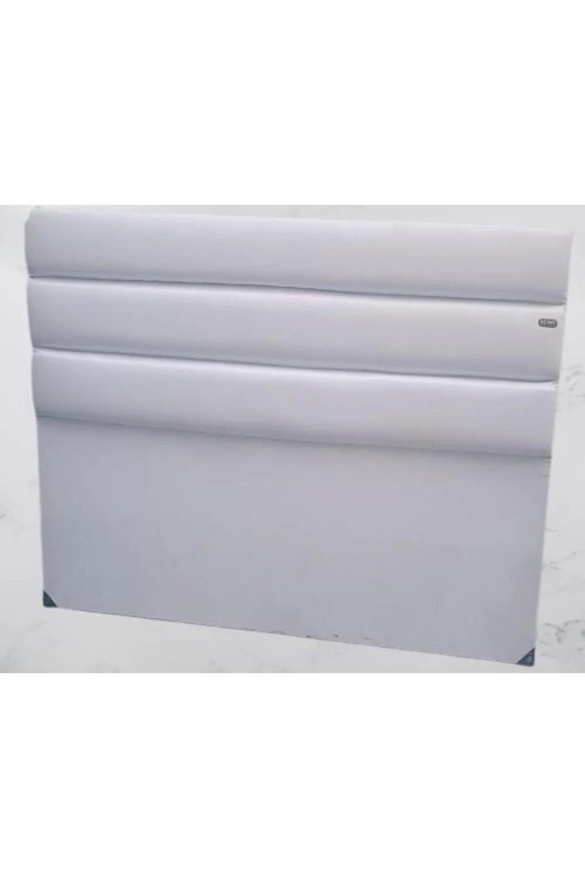 Başlık 90311 DK Çift Kişilik 150 lık Suni Deri Kumaş Model Beyaz Renk El Yapım - Görsel 3
