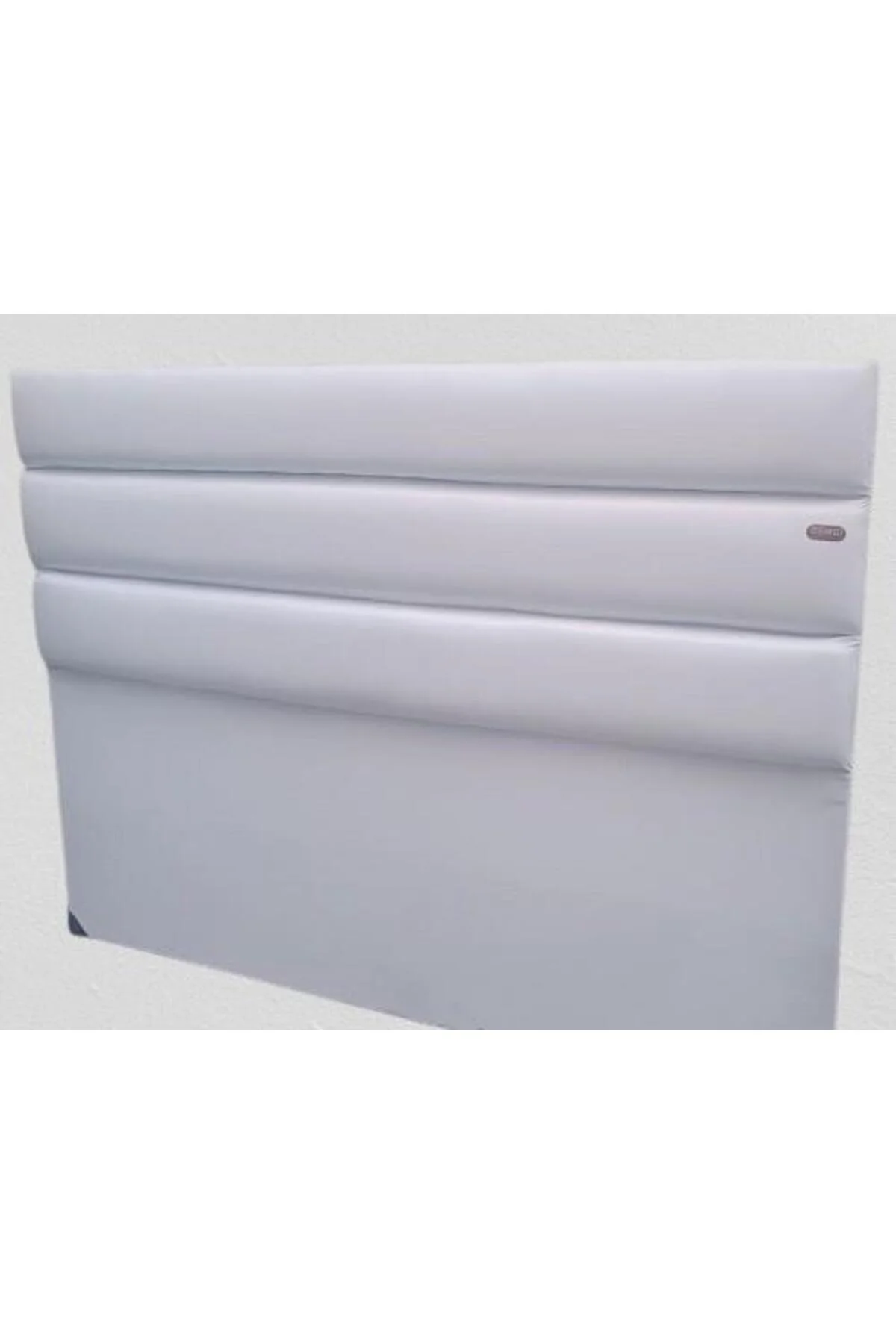 Başlık 90311 DK Çift Kişilik 150 lık Suni Deri Kumaş Model Beyaz Renk El Yapım - Görsel 4