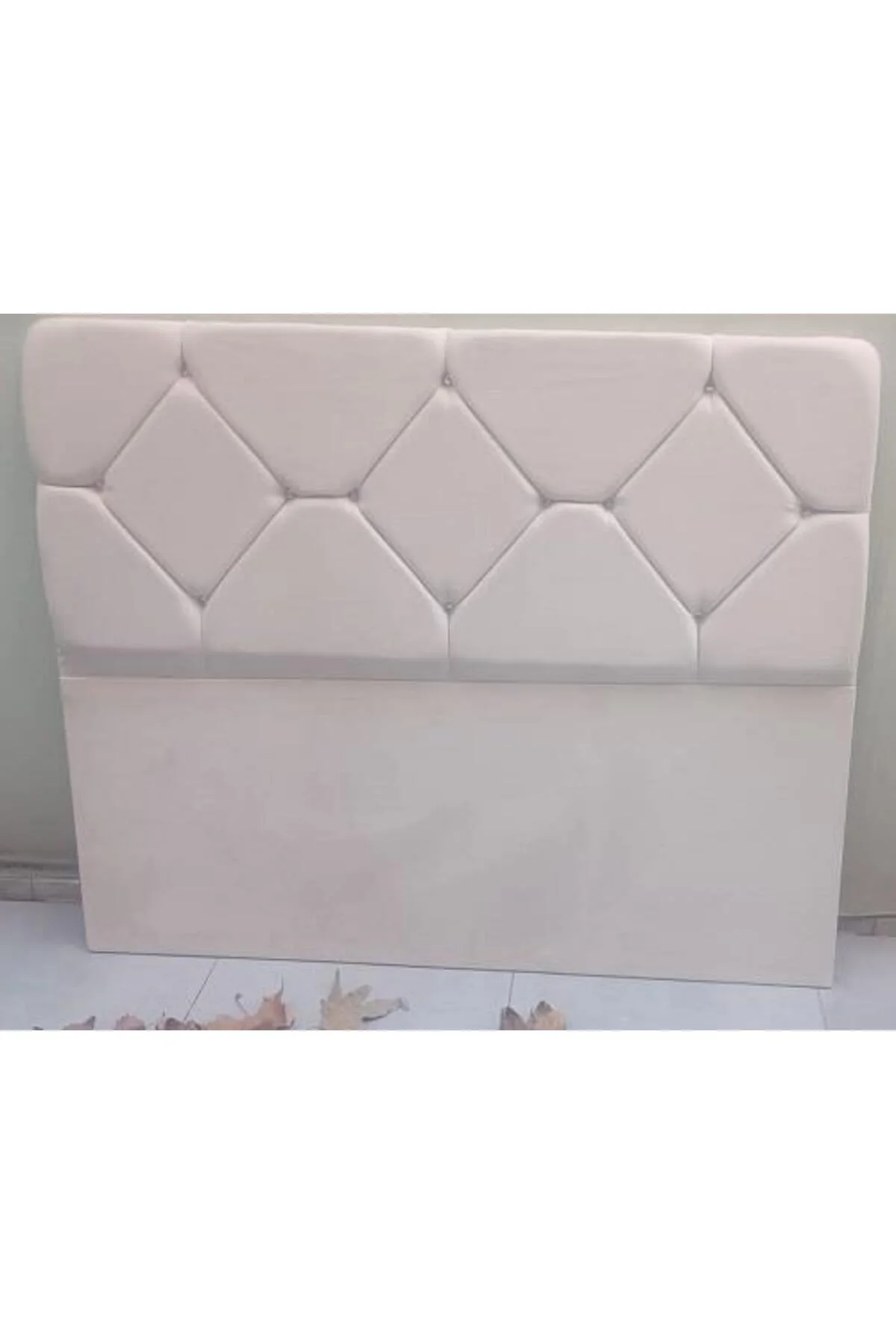 Başlık 90312 DK Çift Kişilik 150'lik Baklava Model Baby Face Krem Kumaş El Yapım - Görsel 7