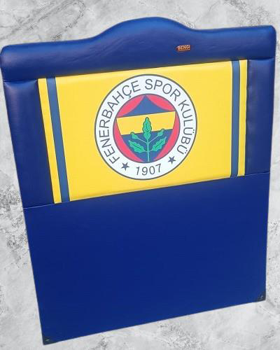 Başlık 90315 DK Tek Kişilik 90 Taraftar FENERBAHÇE Suni Deri Mavi