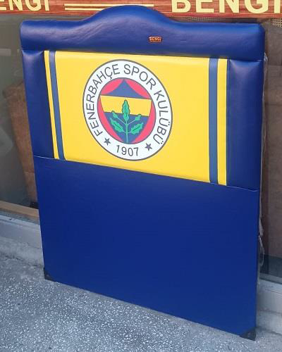 Başlık 90315 DK Tek Kişilik 90 Taraftar FENERBAHÇE Suni Deri Mavi