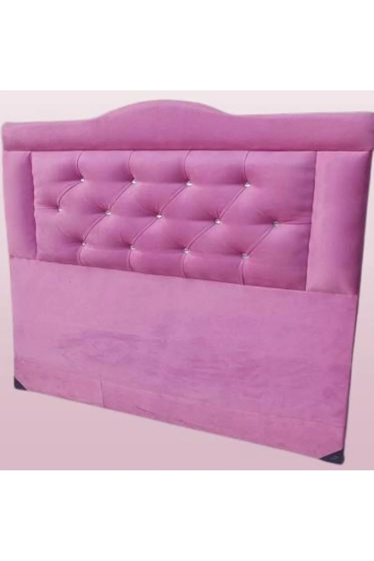 Başlık 90318 DK Tek Kişilik 90'lık Model Pembe Tay Tüyü Kumaş El Yapım - Görsel 6