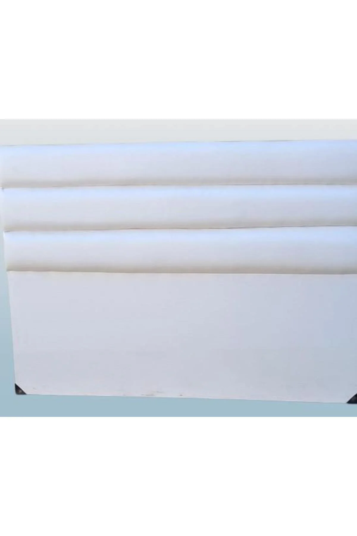 Başlık 90333 DK Çift Kişi 150 Model Suni Deri Beyaz Kumaş Dolgun Dilimli El Yapım Başlık 90333 DK Çift Kişi 150 Model Suni Deri Beyaz Kumaş Dolgun Dilimli El Yapım - Görsel 6