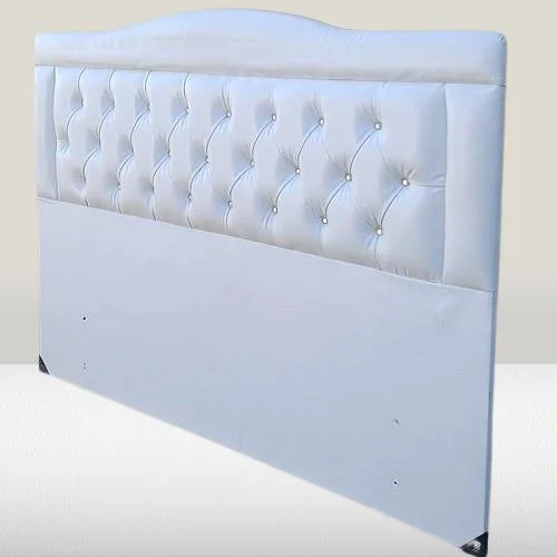 Başlık 90335 Çift Kişi 140 Model Suni Deri Beyaz Kumaş Dolgun Kap Başlık 90335 Çift Kişi 140 Model Suni Deri Beyaz Kumaş Dolgun Kap