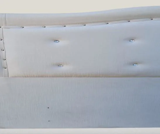 Başlık 90337 DK Çift 150 cm Model Dalga Suni Deri Beyaz Kumaş Kap Başlık 90337 DK Çift 150 cm Model Dalga Suni Deri Beyaz Kumaş Kap