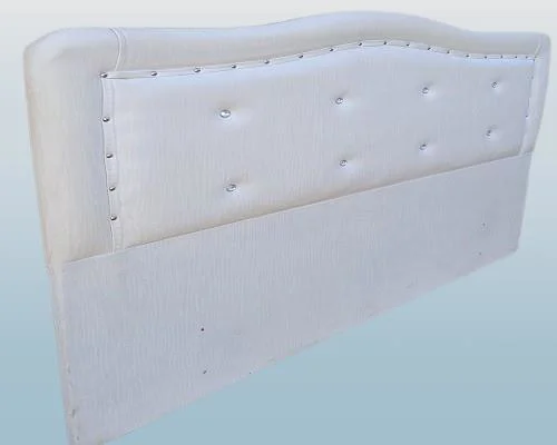 Başlık 90337 DK Çift 150 cm Model Dalga Suni Deri Beyaz Kumaş Kap Başlık 90337 DK Çift 150 cm Model Dalga Suni Deri Beyaz Kumaş Kap