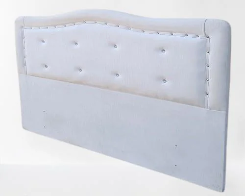 Başlık 90337 DK Çift 150 cm Model Dalga Suni Deri Beyaz Kumaş Kap Başlık 90337 DK Çift 150 cm Model Dalga Suni Deri Beyaz Kumaş Kap